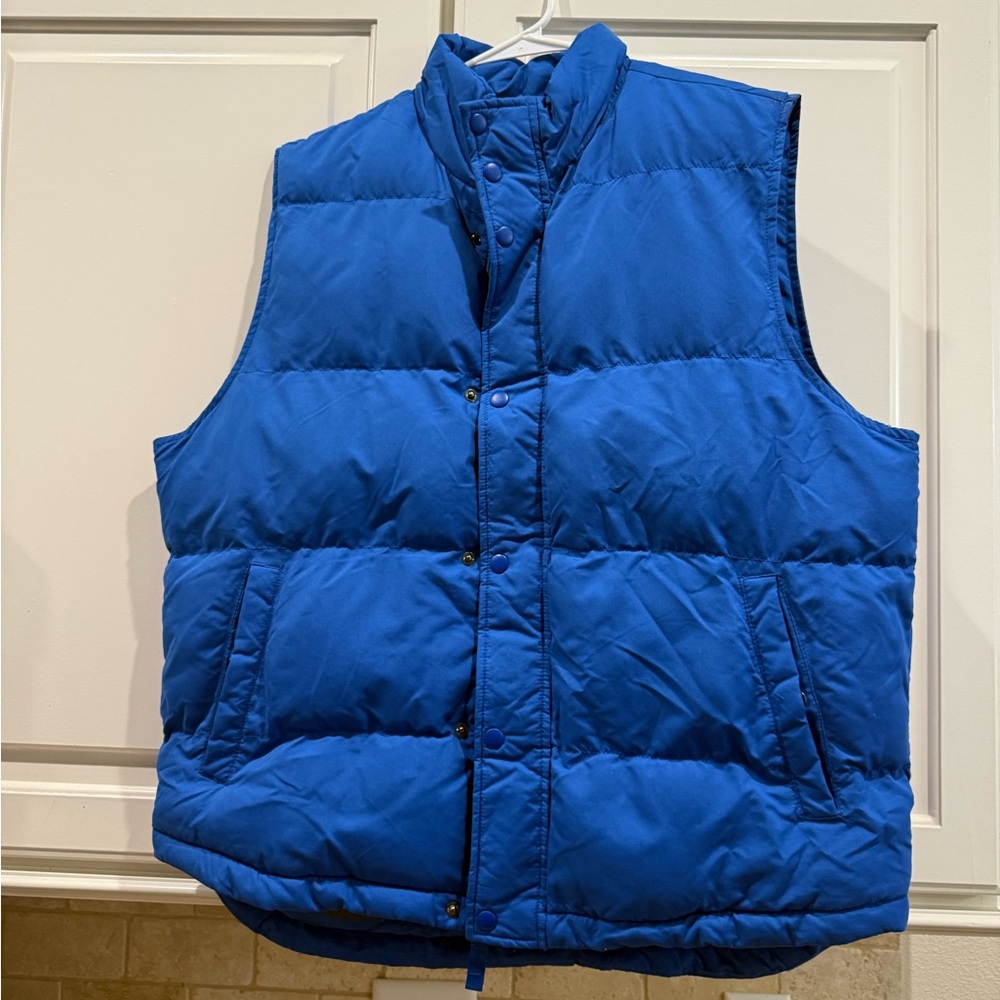 St John's Bay Puffer Vest
Men's Blue Puffer Vest